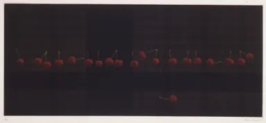 浜口陽三　19と1つのさくらんぼ　1965年