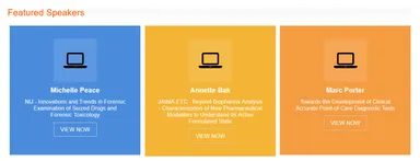 Pittcon 2021 WebページにおいてFeatured Speakersとして紹介