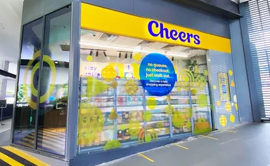 Cheers無人店舗、画像著作権 NTUC FairPrice
