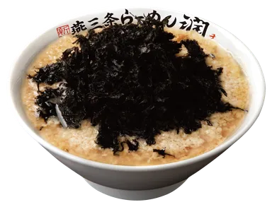 新潟燕三条らーめん潤黒バラのり　1,100円(税込)