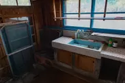 空き家の台所