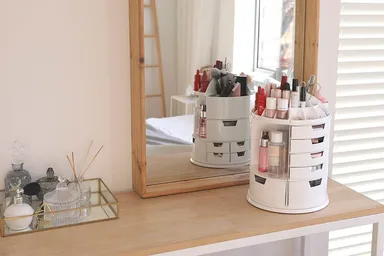 収納ケースBLACK HOLE-大量の化粧品の整理に