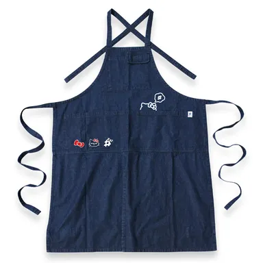 デニムエプロン