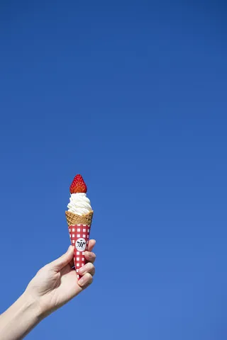 フロマージュソフト(いちごトッピング付)