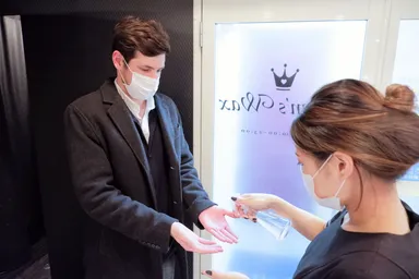 Queen's Waxコロナ対策