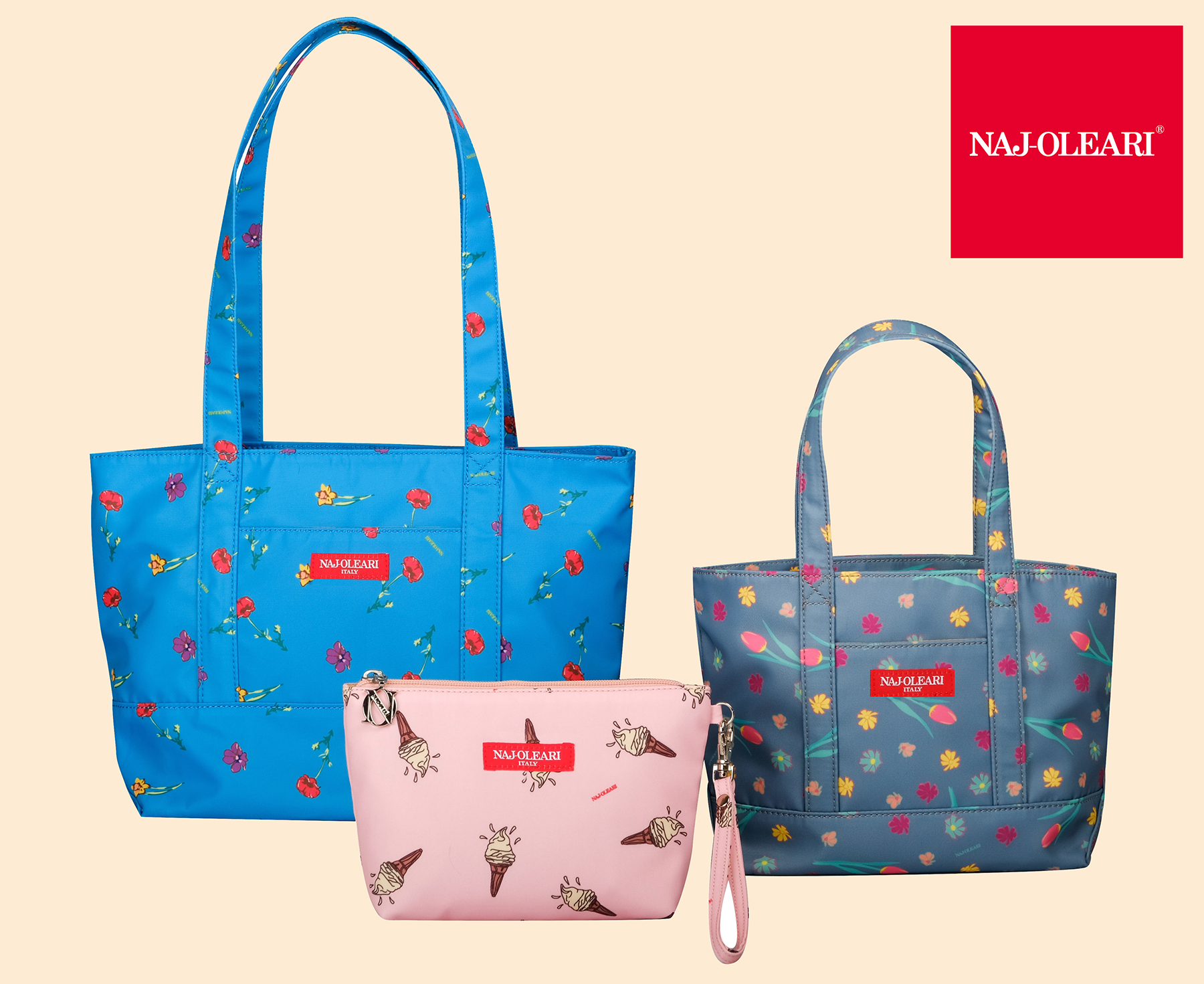 日本初上陸ブランド“ナヨレアーリ”から春の新作ポーチやバッグが発売 