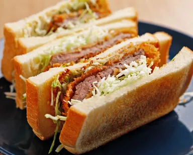 和職人が本気で作った牛カツサンド