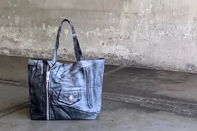 ARUMO トートバッグ(レザージャケット)