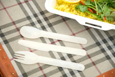 土に還るスプーン・ナイフ・フォーク