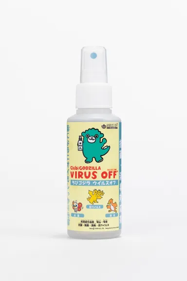 ちびゴジラ×VIRUS OFF 抗ウイルス・抗菌・消臭対応スプレー100ml