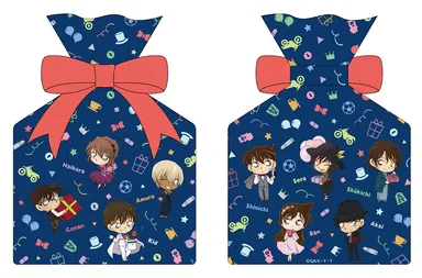 リボン巾着ポーチ(プレゼントデフォルメ)