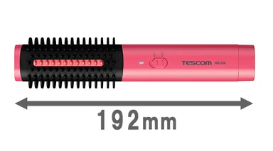 全長192mmのコンパクトサイズ