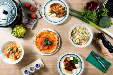 豊富なメニュー展開