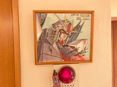 レストランAOYAGIの店内(ガンダム)