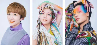 小此木麻里(左)高城奈月子(中央)MAOTO(右)