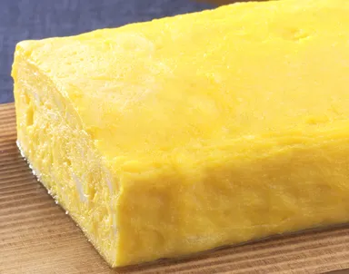 保存料無添加たまごやき　調理例