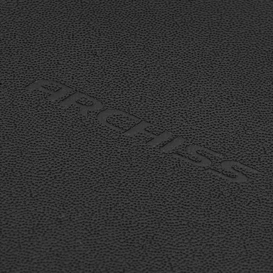 シボ加工入りのPUレザー底面