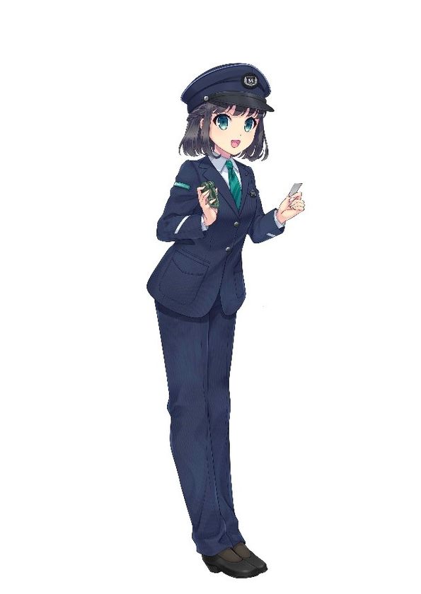 四日市あすなろう鉄道　初のキャラクター
鉄道むすめ『追分 あすな』がデビューしました！