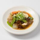 ナマコと魚の浮袋と豚肉の台湾式炒め