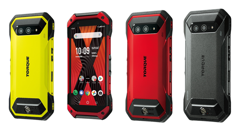 京セラ国内初の5G対応タフスマートフォン
「TORQUE(R) 5G」　ついに登場！