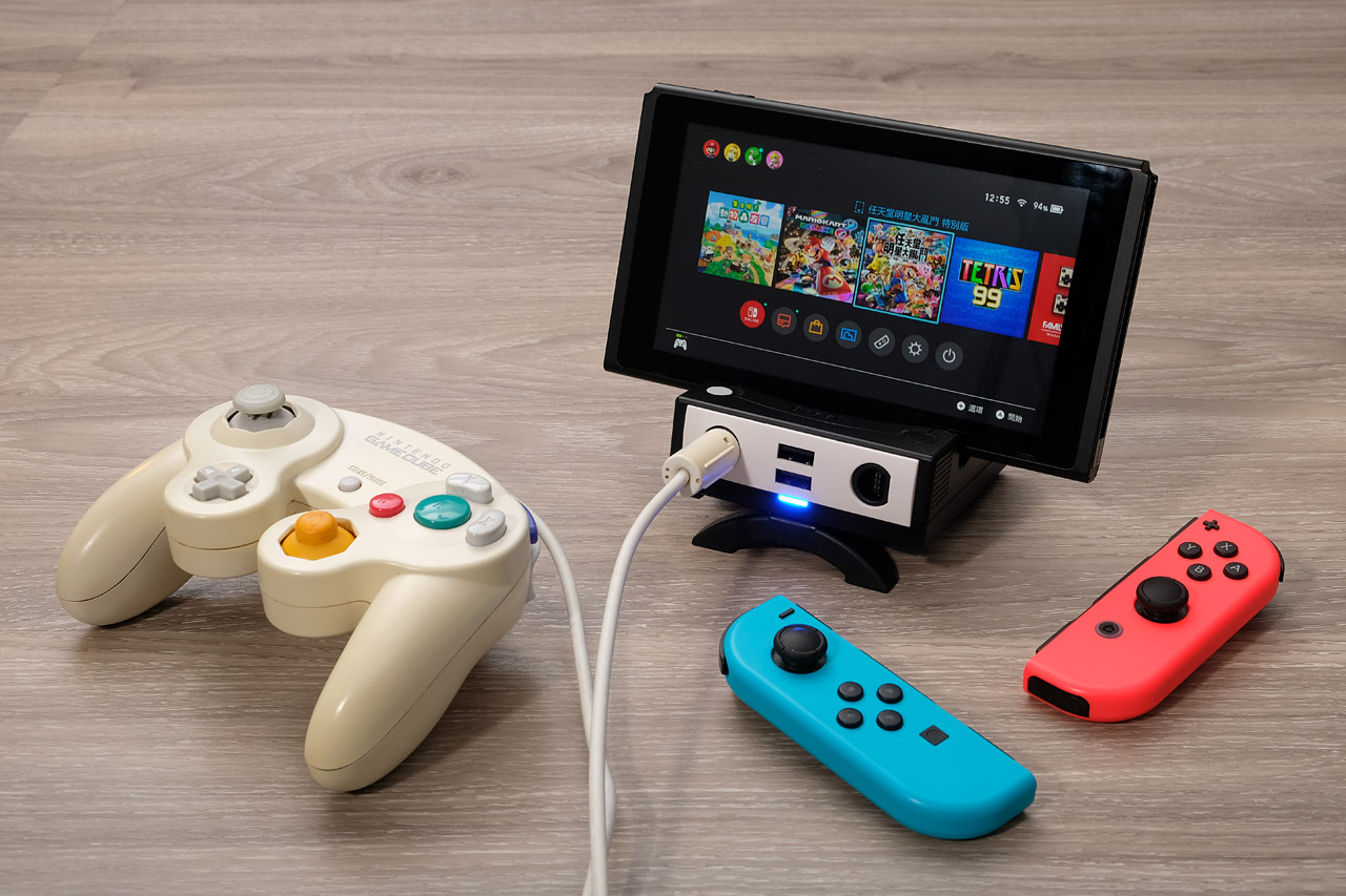 Nintendo Switch旧本体+アクセサリset+スマブラコントローラー