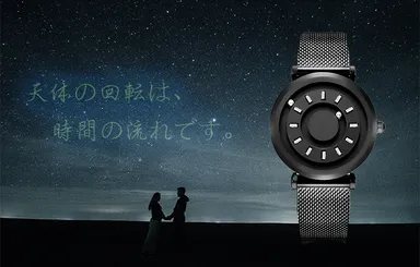 宇宙の惑星で、天体の回転を時刻に表す