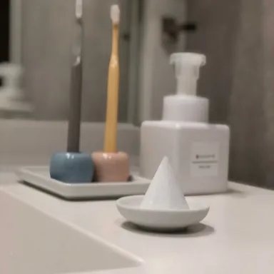 盛り塩を置く場所　洗面所