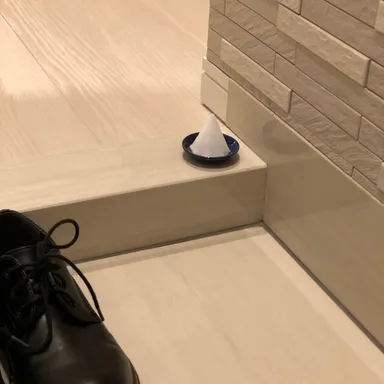 盛り塩を置く場所　玄関