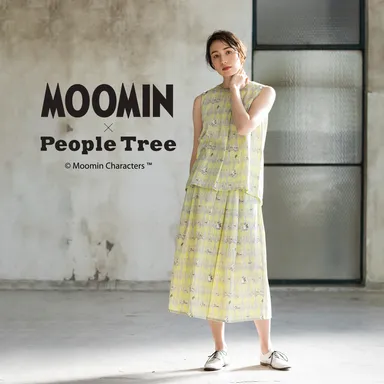 ムーミン谷の夏まつり ブラウス・スカート