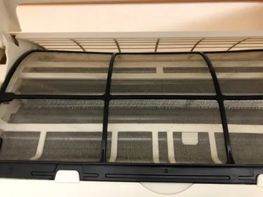 エアフィルターお掃除後約2週間経過の状態