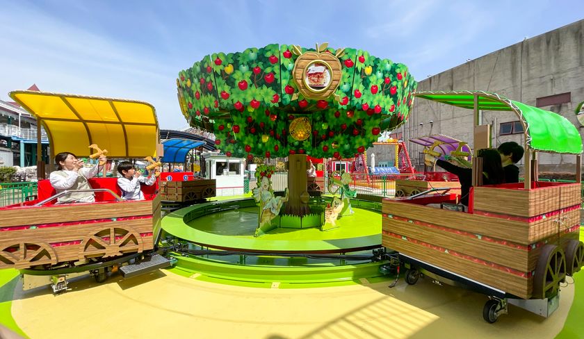 ひらかたパークの新感覚シューティングアトラクション
「アタランテ!」3月20日(土・祝)オープン！