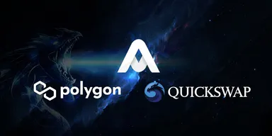 QuickSwapでのAGA/Polygon Liquidity Offering