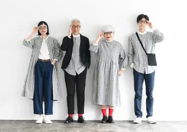 年齢に関係なくファッションを楽しめるような洋服の作り方を掲載。