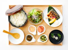 塩さば定食　