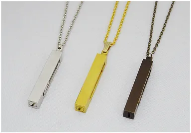 金属製香りの遺骨ペンダント三色