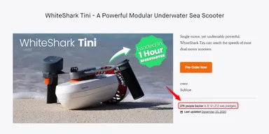 WhiteShark Tini_海外結果