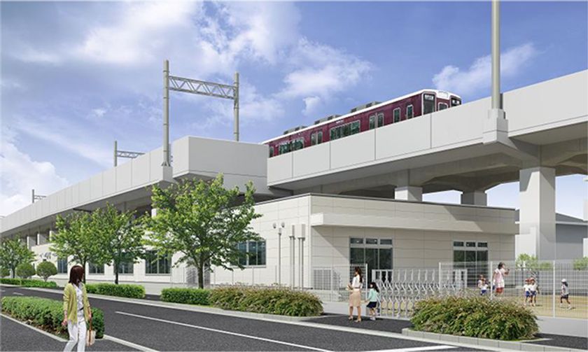 阪急園田駅高架下に保育施設を誘致
～尼崎市内で初の高架下認可保育園が4月1日に開園します～