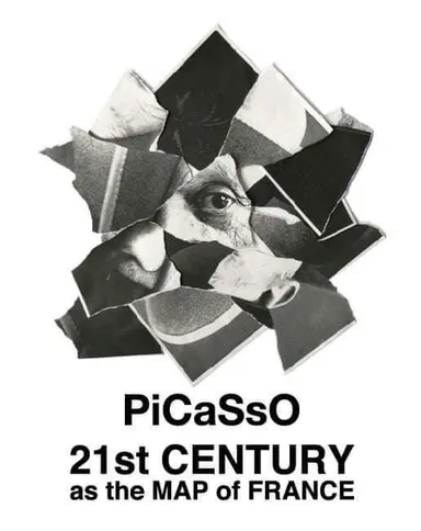ピカソのキュービズム式地図