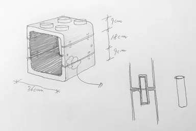 開発背景は子供とブロック遊びをしている時