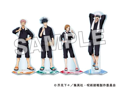 アクリルスタンド(等身)全4種 各1,650円(税込)