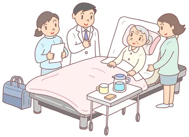 訪問診療イラスト