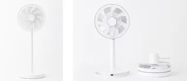 新商品 YHX-FGD30／収納時の大きさ比較(左：従来品 YHVX-HGD30　右：新商品 YHX-FGD30)