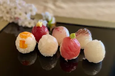 焼津市の新鮮な“地魚”を使って手毬寿司を作ろう♪