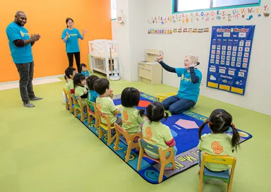 サークルタイムの様子