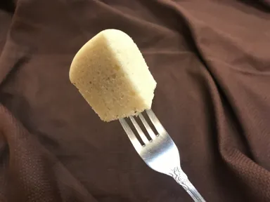 蒸しパンの断面