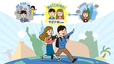 1.タビトモマッチング機能