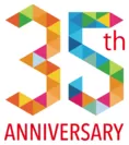 フジテックス 設立35周年記念ロゴ