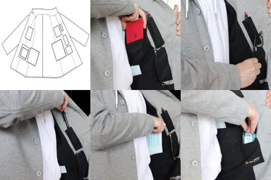 多収納ポケット