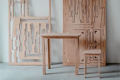 「プラモ家具」も店頭に