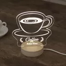 アクリルLEDライト コーヒー